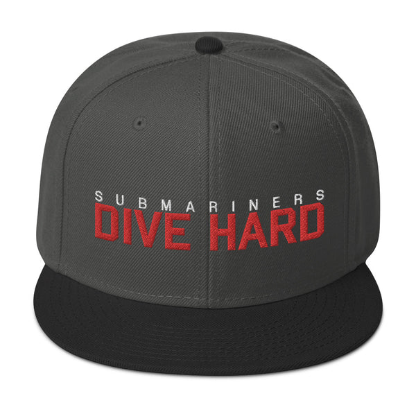 Dive Hard Submariner Snapback Hat