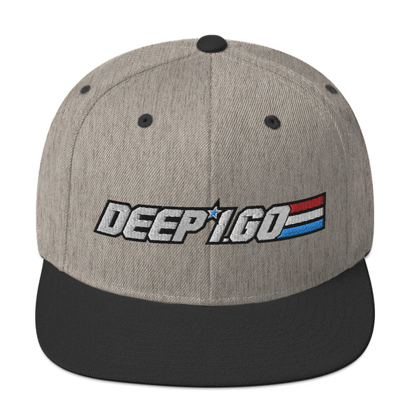 Deep I Go Submarine Snapback Hat